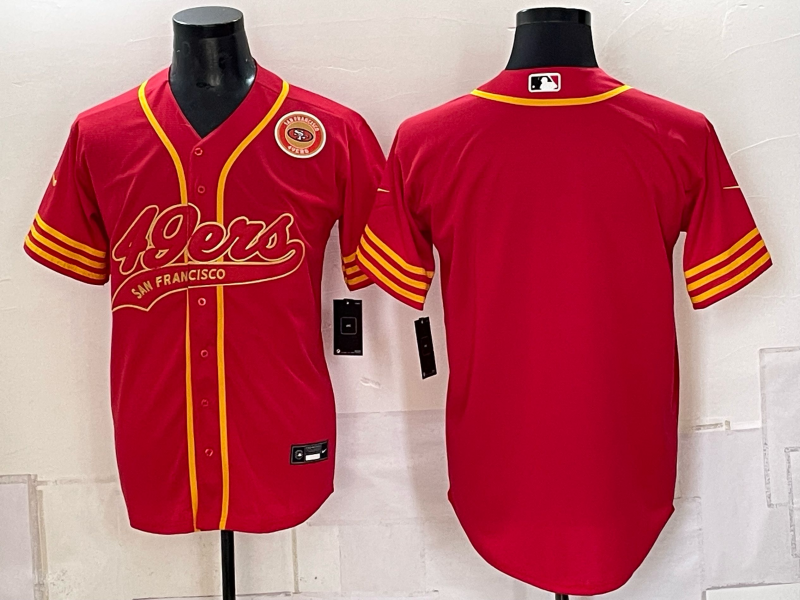 Men 2026 Nike San Francisco 49ers blank red NFL Jersey 09240012->san francisco 49ers->NFL Jersey